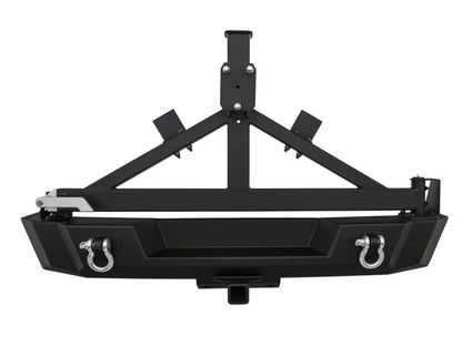 Barricade Extreme HD Rear Bumper with Tire Carrier (07-18 Jeep Wrangler JK)