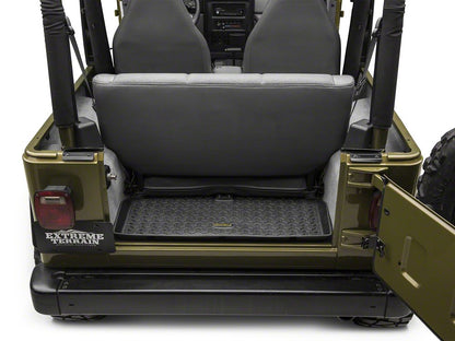 Barricade Cargo Liner; Black (97-06 Jeep Wrangler TJ, Excluding Unlimited)