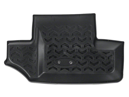 Barricade Front and Rear Floor Mats; Black (07-18 Jeep Wrangler JK 2-Door)
