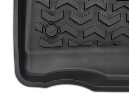 Barricade Front, Rear and Cargo Floor Mats; Black (11-18 Jeep Wrangler JK 2-Door)
