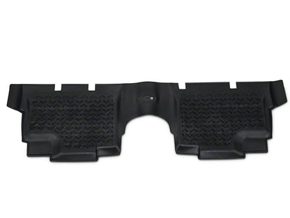 Barricade Front, Rear and Cargo Floor Mats; Black (11-18 Jeep Wrangler JK 4-Door)