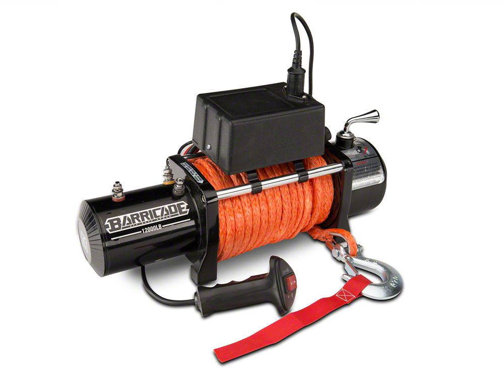 Barricade 9,500 lb. Winch with Synthetic Rope; Kit Part