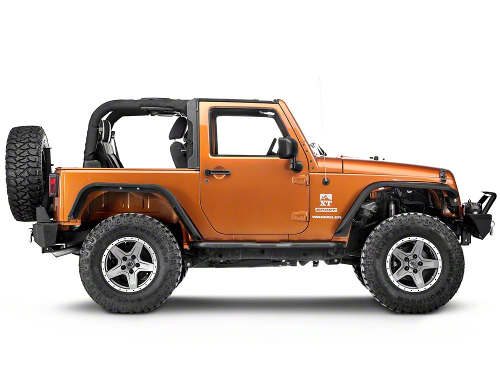 Barricade Extreme HD Rocker Steps (07-18 Jeep Wrangler JK 2-Door)