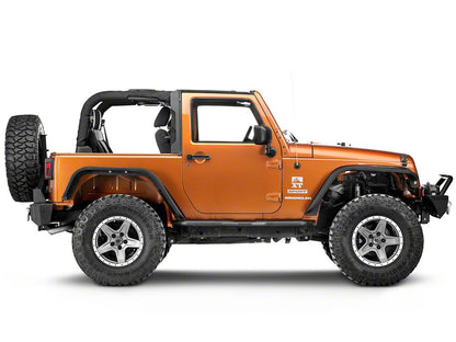 Barricade Extreme HD Rocker Steps (07-18 Jeep Wrangler JK 2-Door)