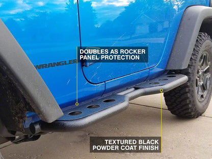 Barricade Extreme HD Rocker Steps (07-18 Jeep Wrangler JK 2-Door)