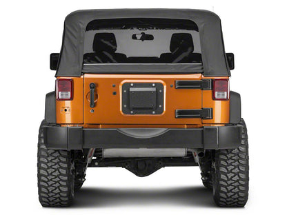 Barricade Spare Tire Delete with License Plate Mount (07-18 Jeep Wrangler JK)