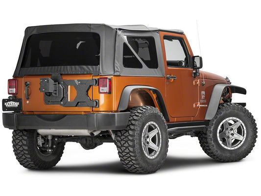 Barricade HD Tire Carrier with Mount (07-18 Jeep Wrangler JK)