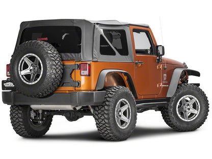 Barricade HD Tire Carrier with Mount (07-18 Jeep Wrangler JK)