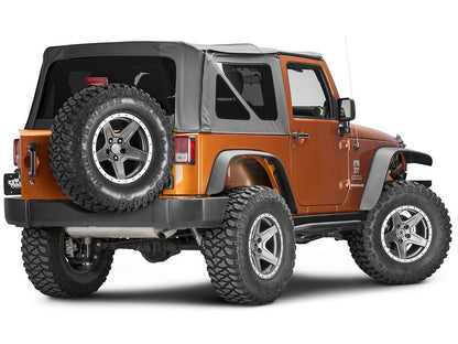 Barricade HD Tire Carrier with Mount (07-18 Jeep Wrangler JK)