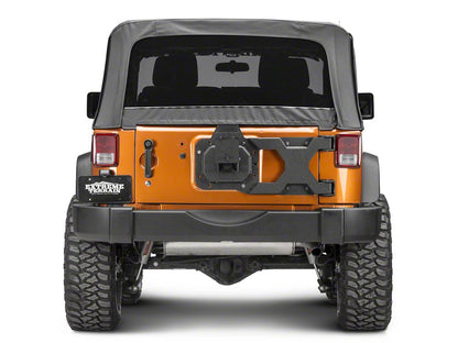 Barricade HD Tire Carrier with Mount (07-18 Jeep Wrangler JK)