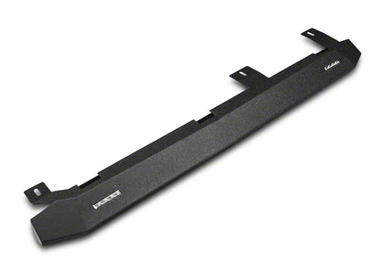 Barricade HD Rock Sliders with LED Rock Lights; Textured Black (07-18 Jeep Wrangler JK 4-Door)