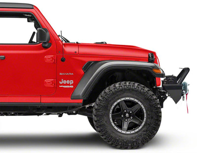 Barricade Trail Force HD Front Bumper with 9,500 lb. Winch (18-25 Jeep Wrangler JL)