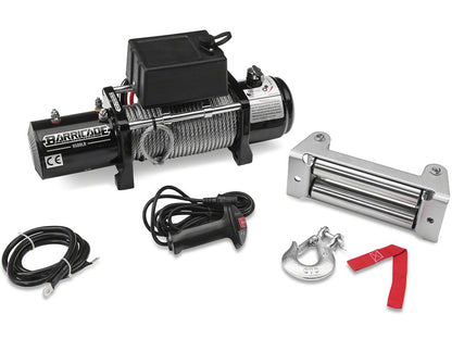Barricade Trail Force HD Front Bumper with 9,500 lb. Winch (18-25 Jeep Wrangler JL)