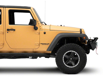 Barricade Trail Force HD Front Bumper with 9,500 lb. Winch (07-18 Jeep Wrangler JK)