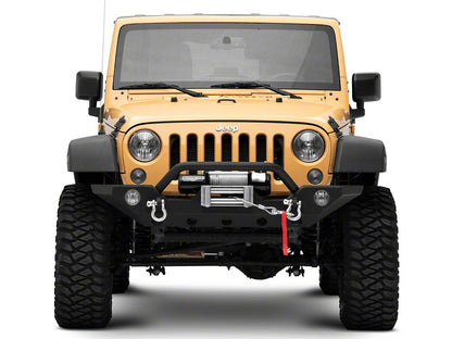 Barricade Trail Force HD Front Bumper with 9,500 lb. Winch (07-18 Jeep Wrangler JK)