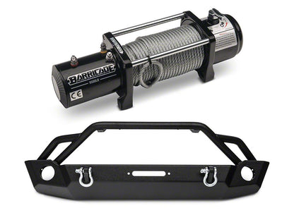 Barricade Extreme HD Front Bumper with 9,500 lb. Winch (18-25 Jeep Wrangler JL)