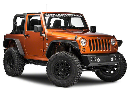 Barricade Tubular Fender Flares with LED Lighting (07-18 Jeep Wrangler JK)