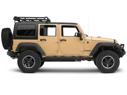 Barricade Removable Hard Top Roof Basket (07-18 Jeep Wrangler JK)