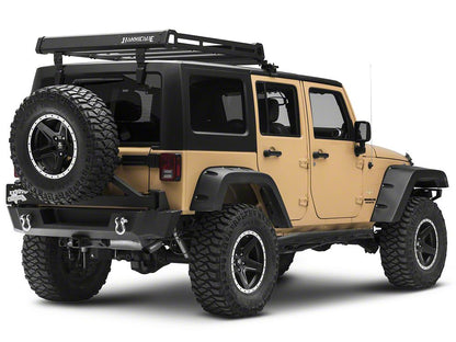 Barricade Removable Hard Top Roof Basket (07-18 Jeep Wrangler JK)
