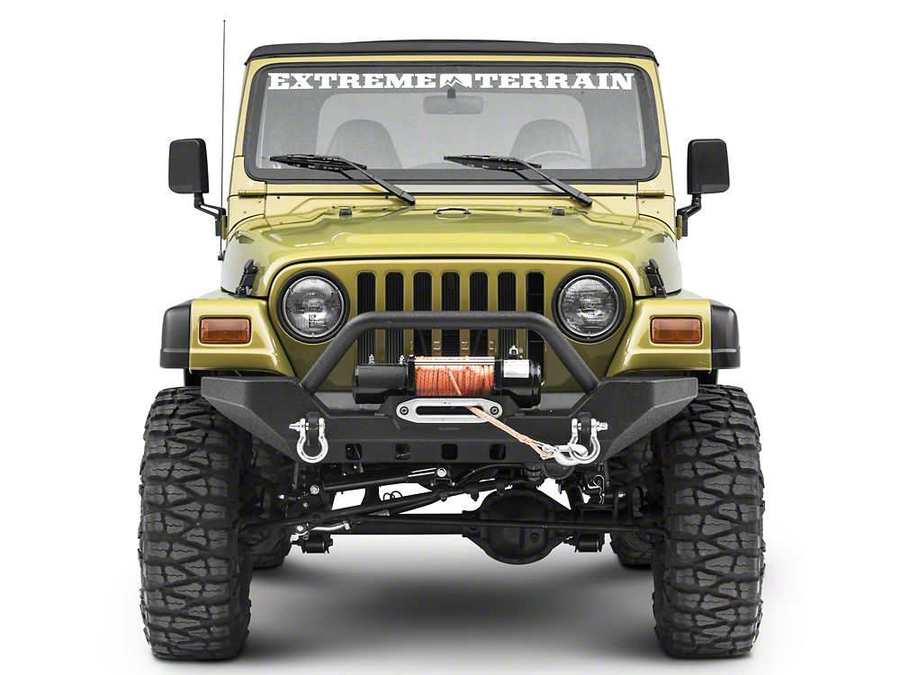 Barricade Adventure HD Front Bumper with D-Rings (87-06 Jeep Wrangler YJ & TJ)