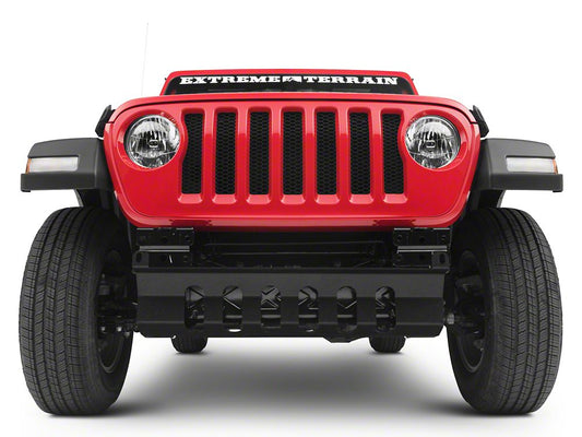 Barricade Skid Plate for Factory Bumpers Only (18-25 Jeep Wrangler JL)