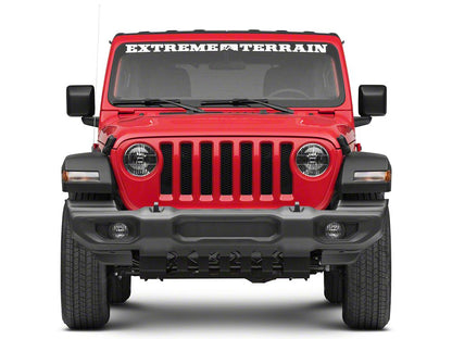 Barricade Skid Plate for Factory Bumpers Only (18-25 Jeep Wrangler JL)