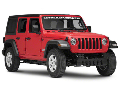 Barricade Skid Plate for Factory Bumpers Only (18-25 Jeep Wrangler JL)
