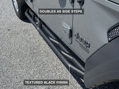 Barricade Rock Sliders (18-25 Jeep Wrangler JL 4-Door)