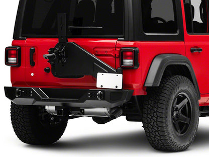 Barricade HD Rear Bumper with Tire Carrier (18-25 Jeep Wrangler JL)