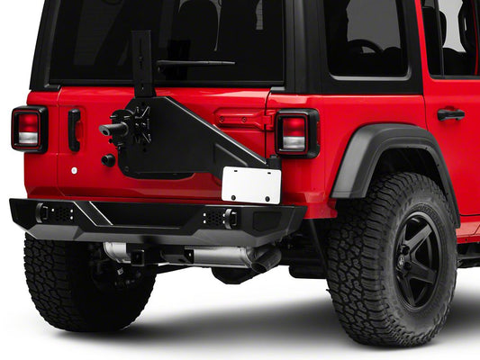 Barricade HD Rear Bumper with Tire Carrier (18-25 Jeep Wrangler JL)