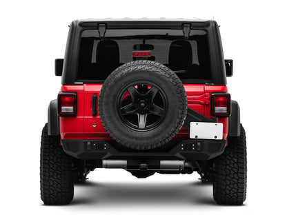 Barricade HD Rear Bumper with Tire Carrier (18-25 Jeep Wrangler JL)
