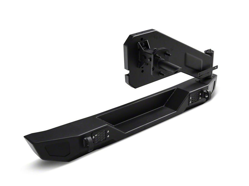 Barricade HD Rear Bumper with Tire Carrier (18-25 Jeep Wrangler JL ...