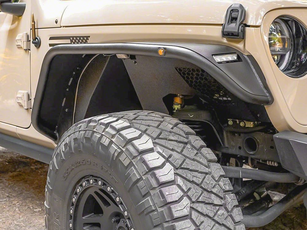 Barricade Aluminum Inner Fender Liners (18-25 Jeep Wrangler JL)