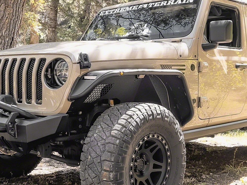 Barricade Aluminum Inner Fender Liners (18-25 Jeep Wrangler JL)