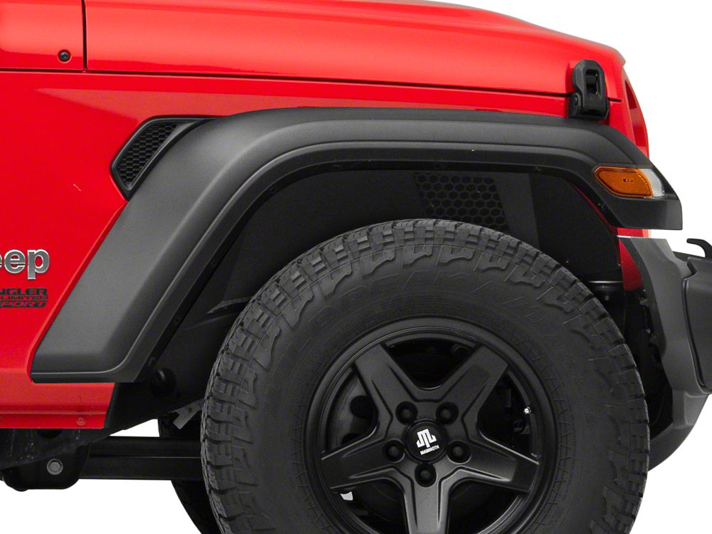 Barricade Aluminum Inner Fender Liners (18-25 Jeep Wrangler JL)
