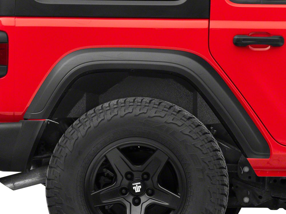 Barricade Aluminum Inner Fender Liners (18-25 Jeep Wrangler JL)