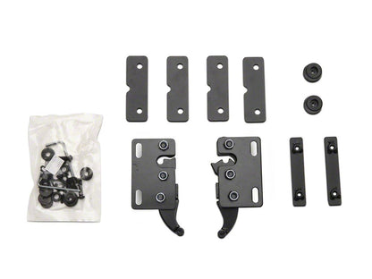 Barricade Tubular Adventure Doors; Front (07-18 Jeep Wrangler JK)