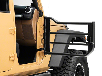 Barricade Tubular Adventure Doors; Front (07-18 Jeep Wrangler JK)