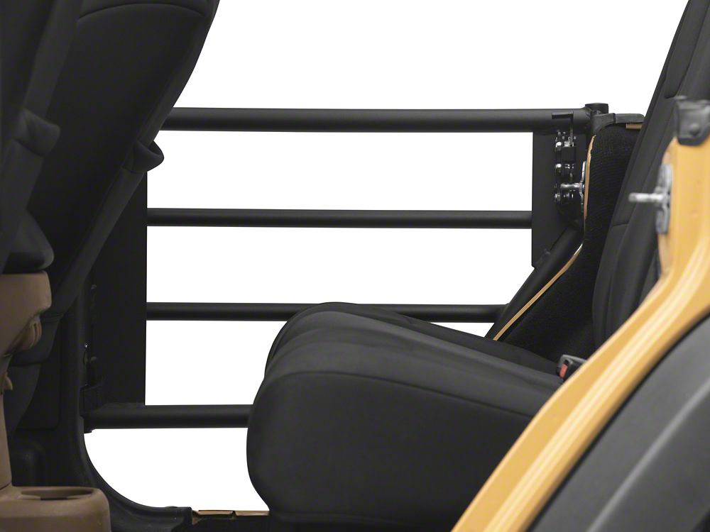 Barricade Tubular Adventure Doors; Rear (07-18 Jeep Wrangler JK 4-Door)