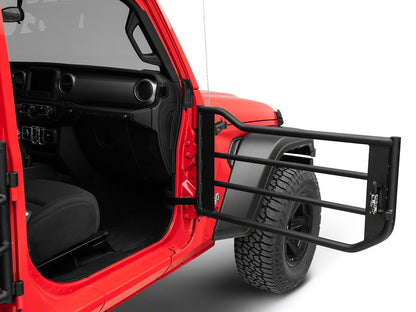 Barricade Tubular Adventure Doors; Front (18-25 Jeep Wrangler JL)