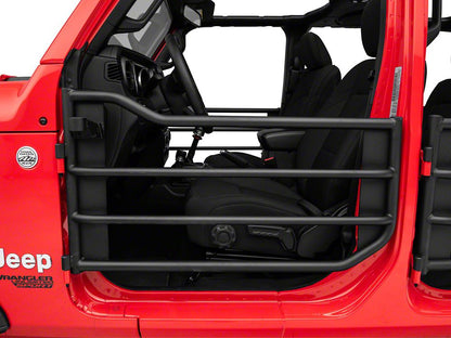 Barricade Tubular Adventure Doors; Front (18-25 Jeep Wrangler JL)