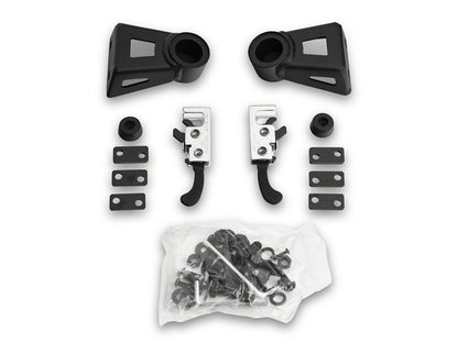 Barricade Tubular Adventure Doors; Front (18-25 Jeep Wrangler JL)