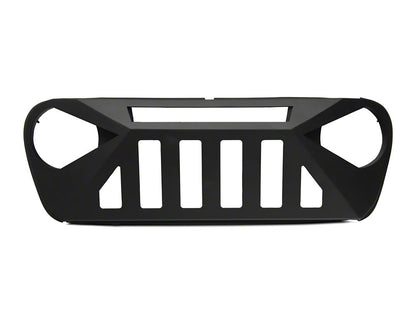 Barricade Dark Star Aluminum Grille with 20-Inch LED Light Bar (18-25 Jeep Wrangler JL)