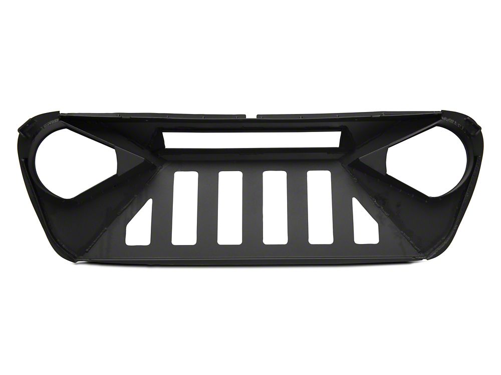 Barricade Dark Star Aluminum Grille with 20-Inch LED Light Bar (18-25 Jeep Wrangler JL)