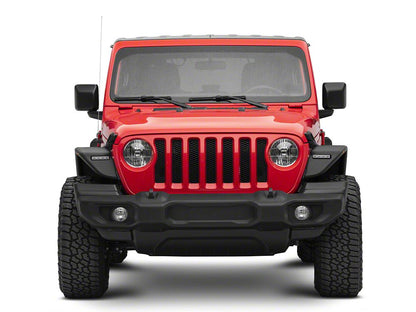 Barricade Tubular Fender Flares with LED DRL and Marker Lights (18-25 Jeep Wrangler JL)