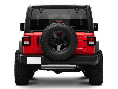 Barricade HD Flat Fender Flares; Rear (18-25 Jeep Wrangler JL)