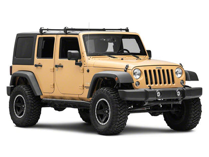 Barricade Two Bar Removable Roof Rack (07-18 Jeep Wrangler JK 4-Door)