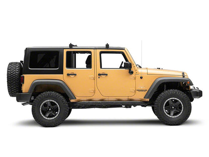 Barricade Two Bar Removable Roof Rack (07-18 Jeep Wrangler JK 4-Door)