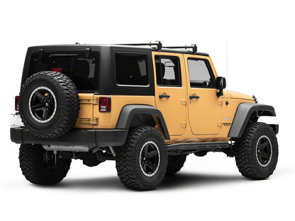 Barricade Two Bar Removable Roof Rack (07-18 Jeep Wrangler JK 4-Door)