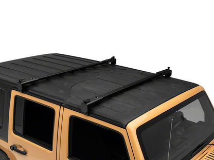 Barricade Two Bar Removable Roof Rack (07-18 Jeep Wrangler JK 4-Door)